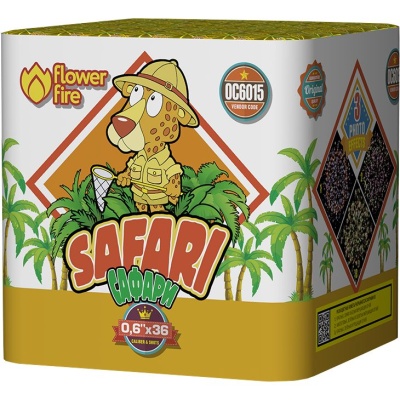 Сафари Батарея салютов купить в Закаменске | zakamensk.salutsklad.ru