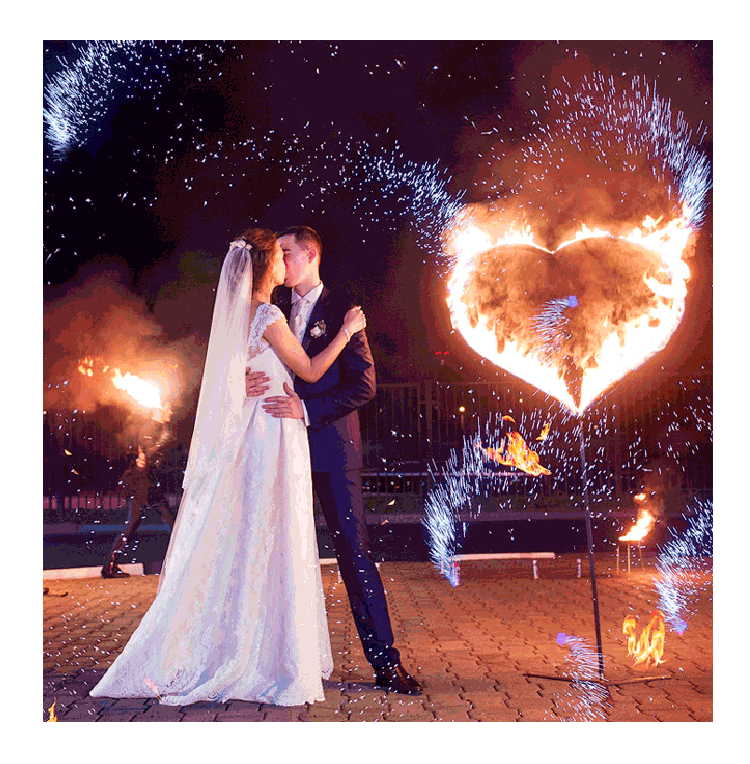 Организация пиротехнического шоу на свадьбу  Закаменск | zakamensk.salutsklad.ru