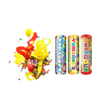 Набор ( 3конф.+3серп.) Набор хлопушек купить в Закаменске | zakamensk.salutsklad.ru