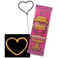 Сердечко Бенгальские огни фигурные купить в Закаменске | zakamensk.salutsklad.ru