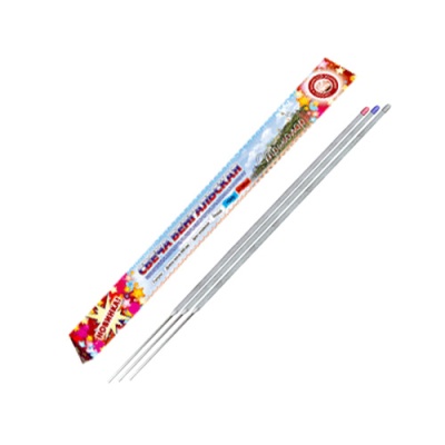 Триколор 300 мм. Бенгальские огни цветные купить в Закаменске | zakamensk.salutsklad.ru