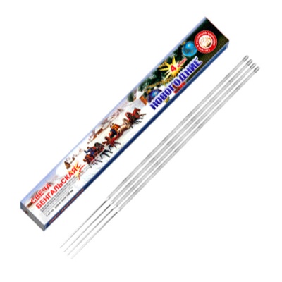 Новогодние 300-4 мм. Бенгальские огни купить в Закаменске | zakamensk.salutsklad.ru