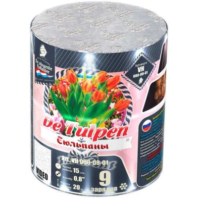 Тюльпаны Батарея салютов купить в Закаменске | zakamensk.salutsklad.ru