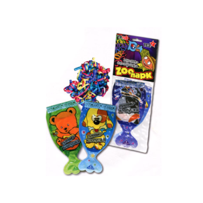 Зоопарк ТСЗ Надувная хлопушка купить в Закаменске | zakamensk.salutsklad.ru