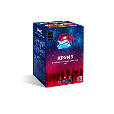 Круиз Фонтан фейерверк купить в Закаменске | zakamensk.salutsklad.ru