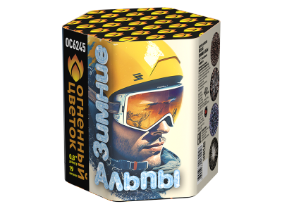 Зимние Альпы Батарея салютов купить в Закаменске | zakamensk.salutsklad.ru