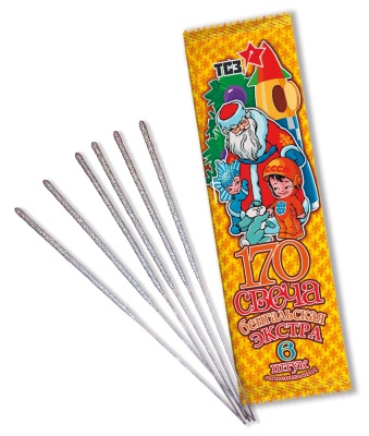 170 мм. Экстра Бенгальские огни купить в Закаменске | zakamensk.salutsklad.ru