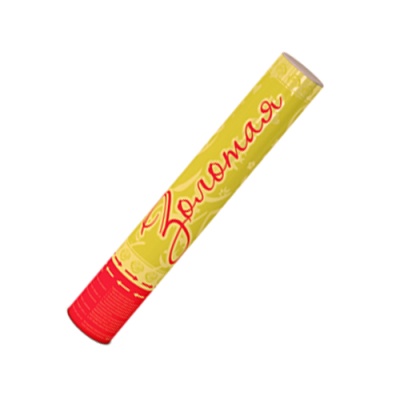 Золотая 30 Пневматическая хлопушка купить в Закаменске | zakamensk.salutsklad.ru