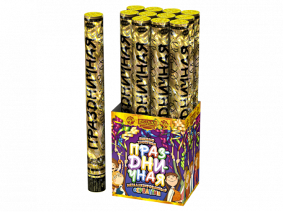 Праздничная 50 Пневматическая хлопушка купить в Закаменске | zakamensk.salutsklad.ru