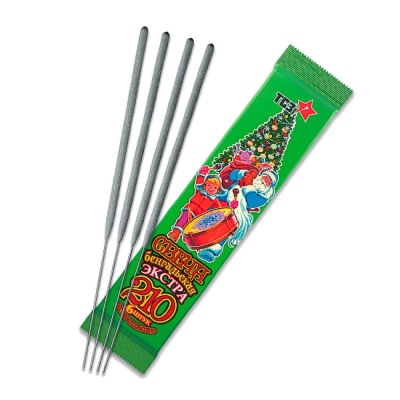 210 мм. Экстра Бенгальские огни купить в Закаменске | zakamensk.salutsklad.ru